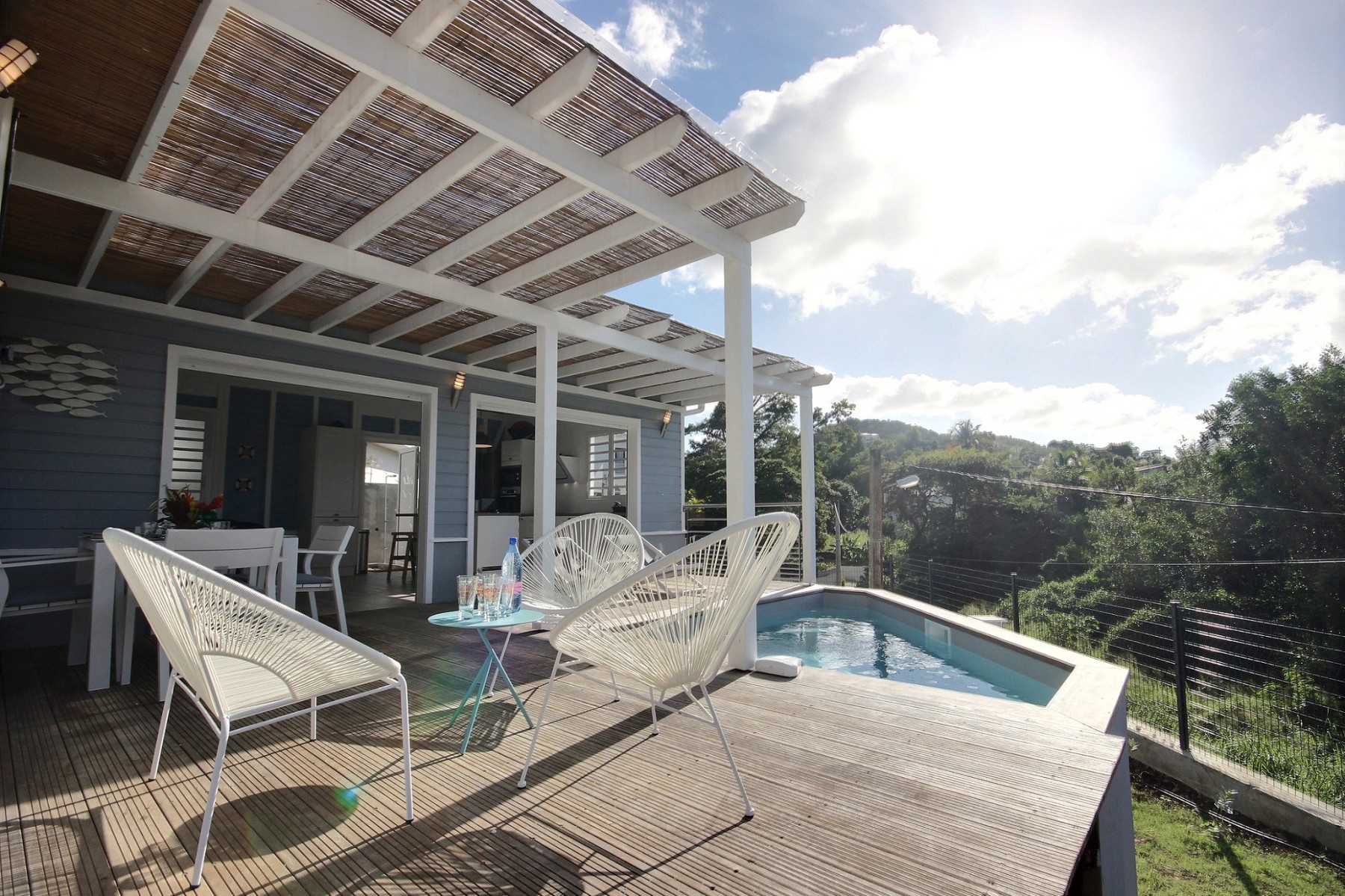 Trois-Îlets - Villa 2 chambres avec piscine